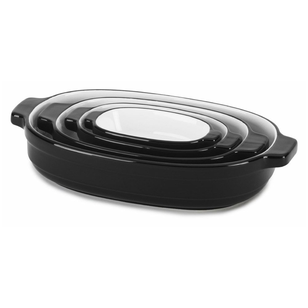 KitchenAid KBLR04NSAZ Nesting Ceramic 4Piece Bakeware Set eBay